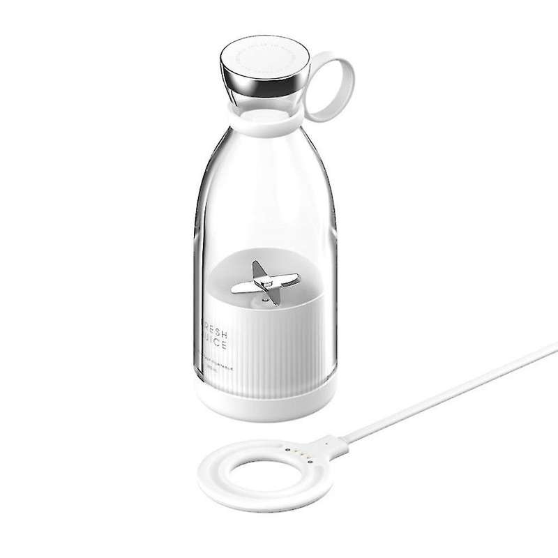 Portable Electric Juicer Blender Fruit Mixers Juicers White