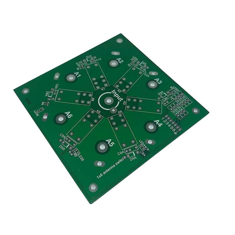 6-way 6:1 Coax Remote Antenna Switch So-239 1.8mhz--60mhz Diy Kits