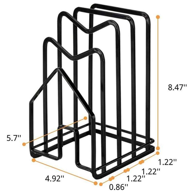 Cutting Board Rack Chopping Board Organizer Stand Holder Kitchen