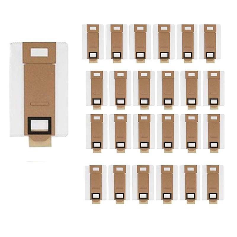 25 Pack Vacuum Bags Replacement for Roborock S7 T7s T7s Plus Dust Bag