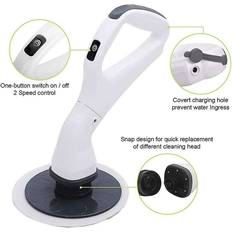Electric Spin Scrubber, for Cleaning Tub,tile,sink,wall Us Plug