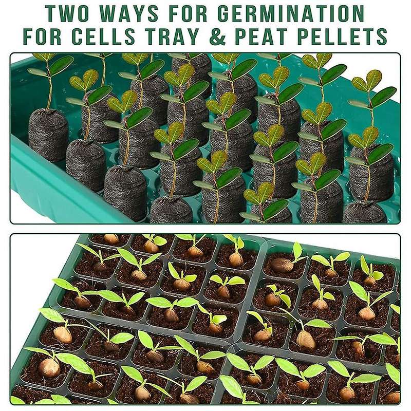 Seed Starter Tray Kit 5-set Seed Starter Kit Seed Trays with Humidity