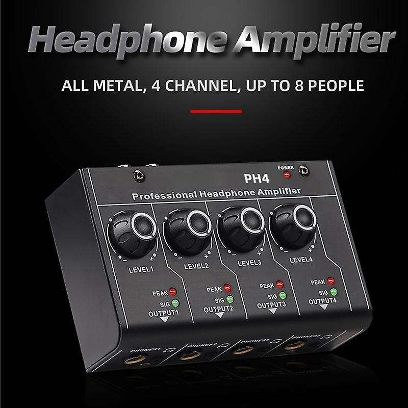 Audio Interface for Recording, Streaming and Podcasting with Dual Eu Plug