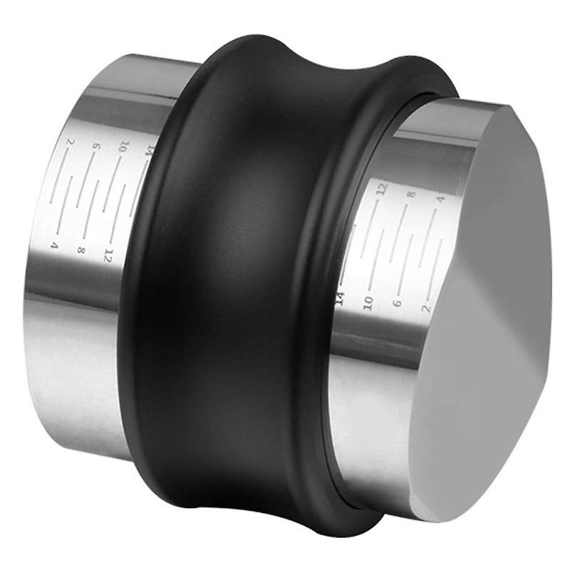 51mm Double-head Coffee Tamper Adjustable Powder Press Matt Black