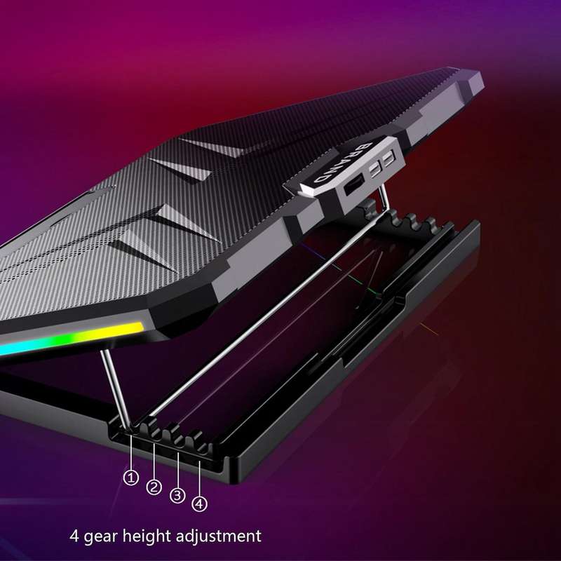 Notebook Cooler 2 Fans 2 Usb Ports for 12-17 Inch Notebook Cooling