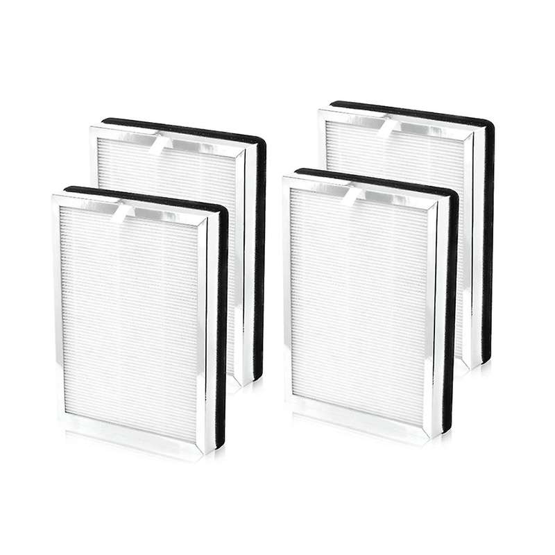 4 Pack for Medify Ma-15 Air Purifier, H13 True 3 In 1 Pre-filters