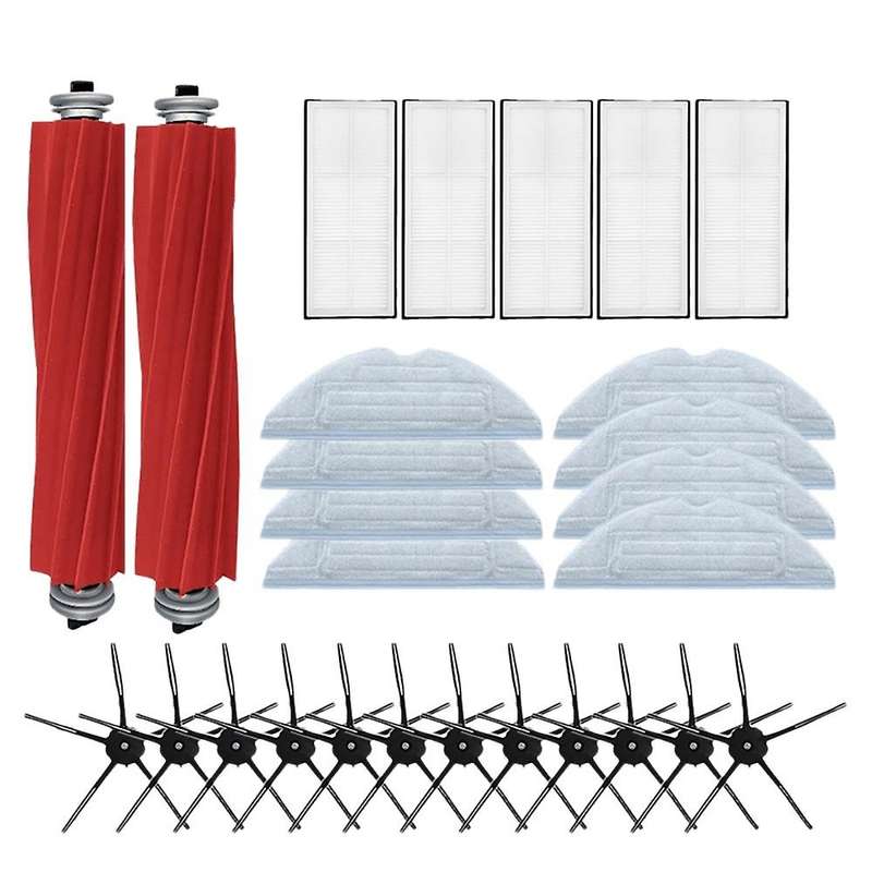 For Roborock S7 S70 Mop Cloth Washable Hepa Filter Side Main Brush