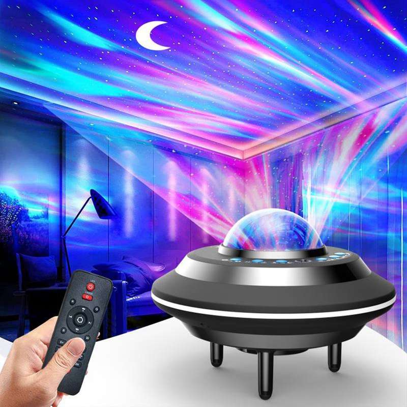 Aurora Galaxy Starry Sky Projector Decoration Atmosphere Night Light