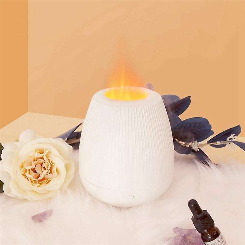 200ml Air Humidifier Simulation Flame Humidifier Diffuser Us Plug