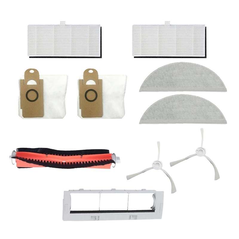 10pcs for Xiaomi Lydsto R1 Vacuum Cleaner Kit Main Side Brush