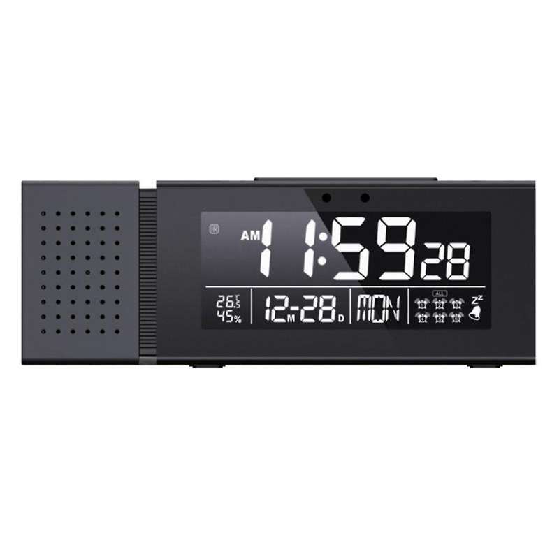Ts-p30 Digital Alarm Clock Ir Sensor Night Light with Fm Radio