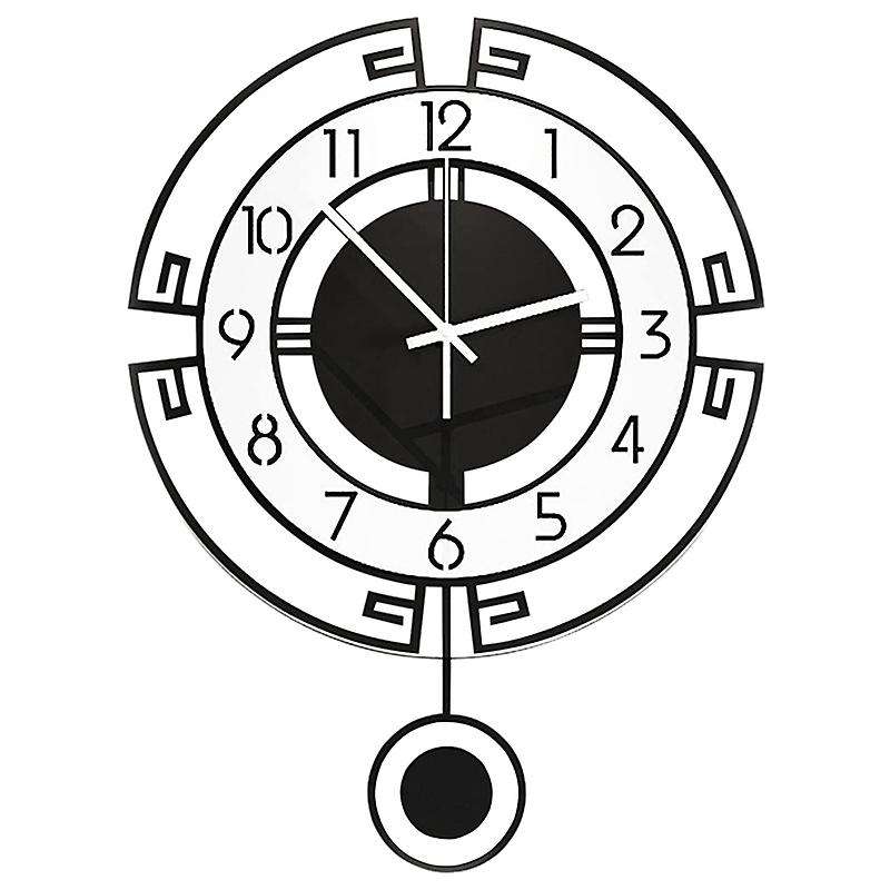 Modern Wall Clock,silent Movement Clock for Living Room Creative