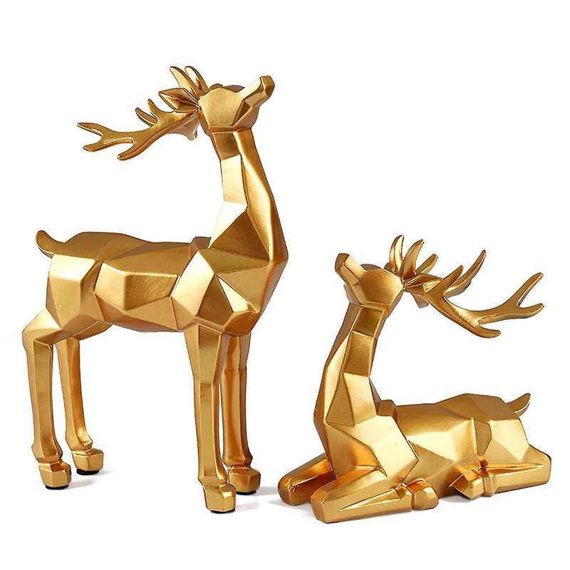 Creative Room Bedroom Wine Cabinet Living Room Home Deer Decoration