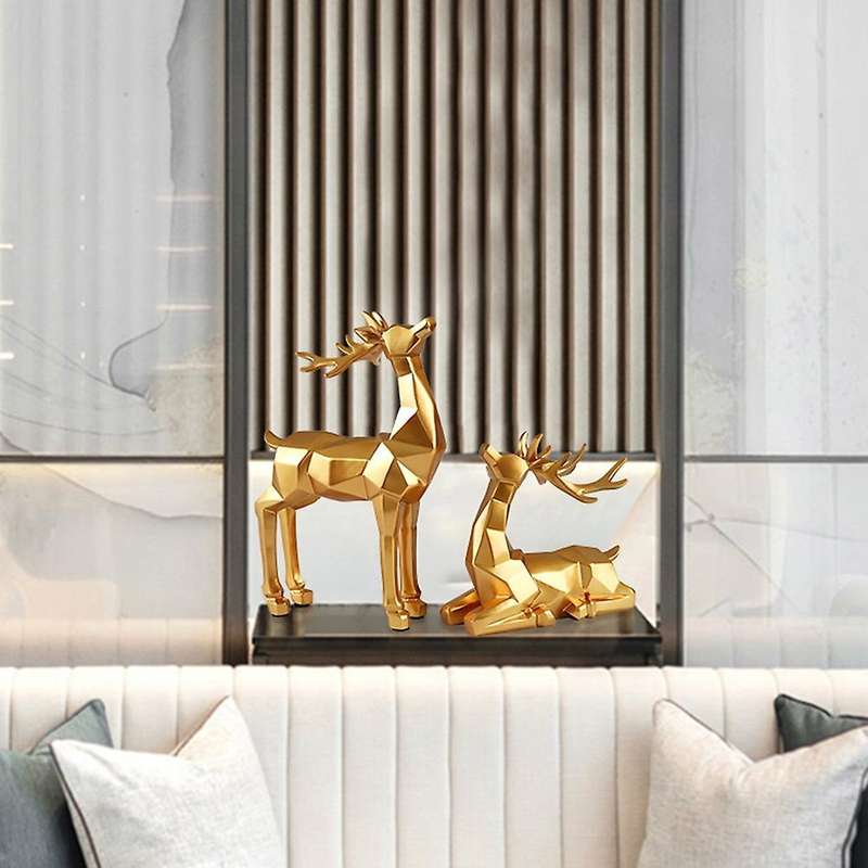Creative Room Bedroom Wine Cabinet Living Room Home Deer Decoration