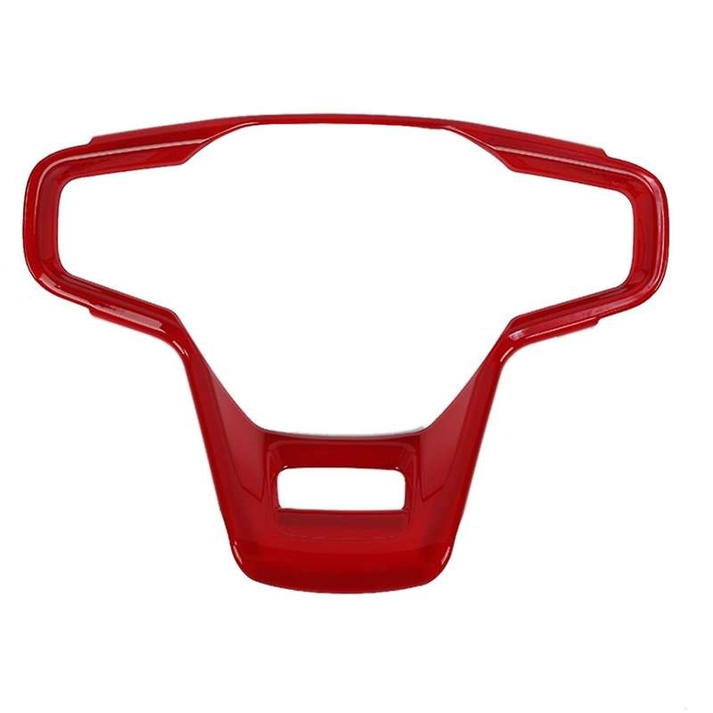 Steering Wheel Decoration Cover Trim Stickers Red