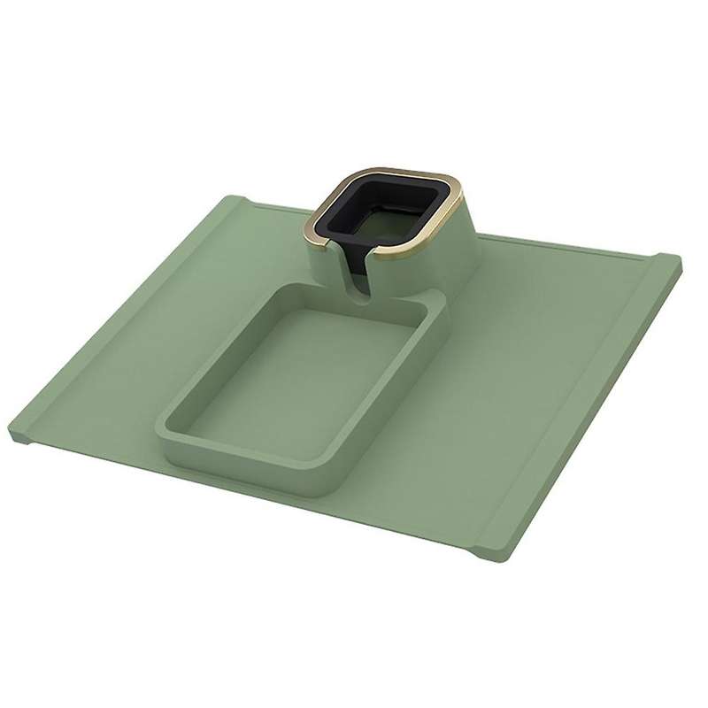 Couch Cup Holder Tray, Strong and Weighted Table Sofa Arm Tray B