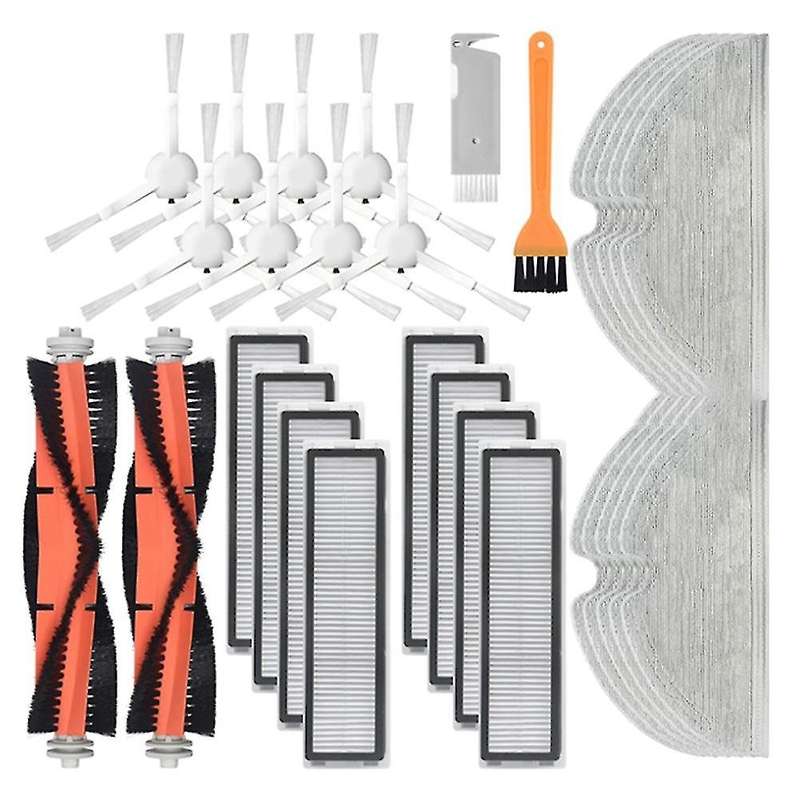 Side Main Brush Mop Cloth Hepa Filter for Xiaomi Dreame D9