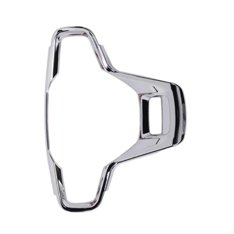 Steering Wheel Decoration Cover Trim Stickers Silver