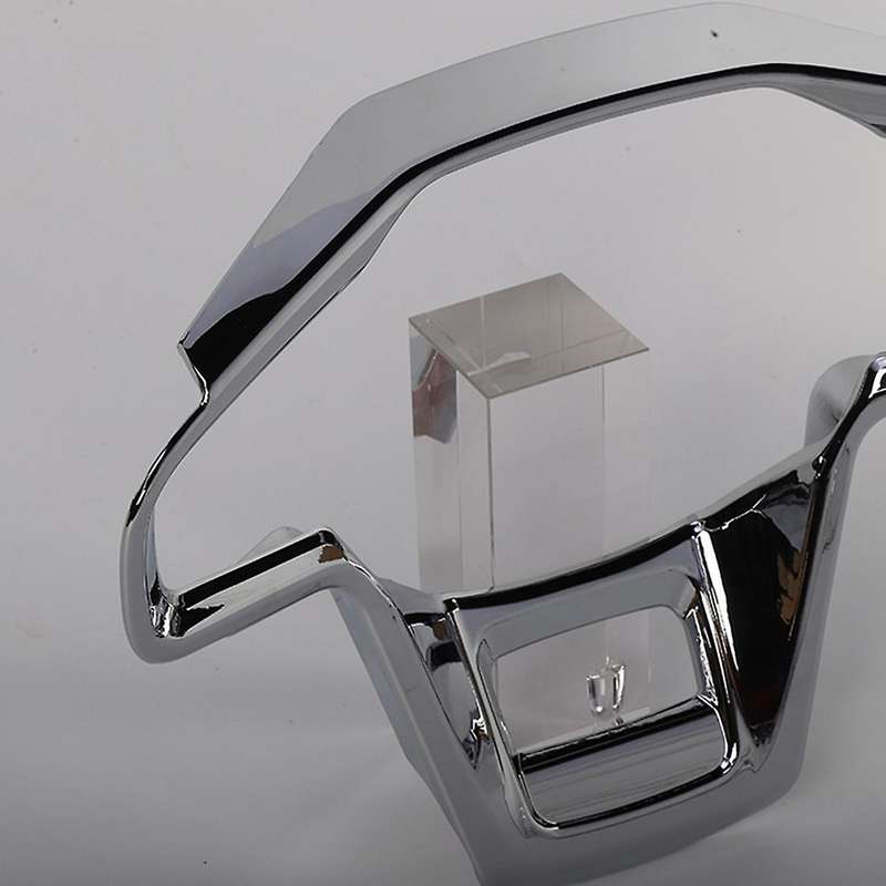 Steering Wheel Decoration Cover Trim Stickers Silver