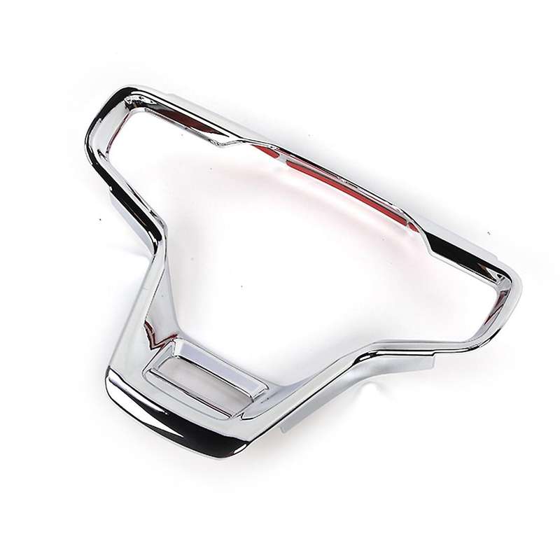 Steering Wheel Decoration Cover Trim Stickers Silver