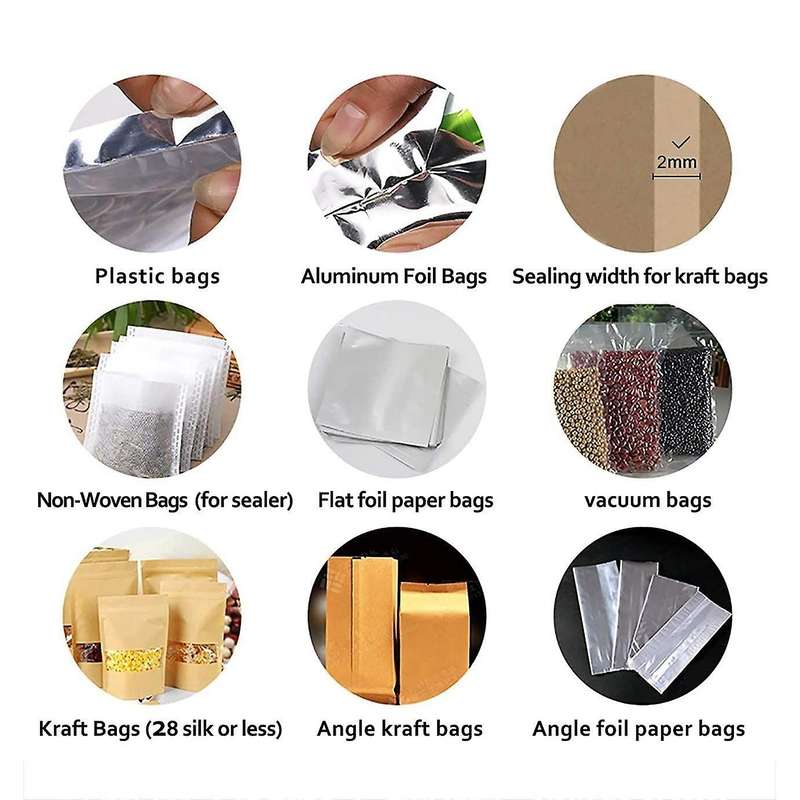Impulse Sealer Sealing Machine Handheld Heat Bag Sealer,eu Plug