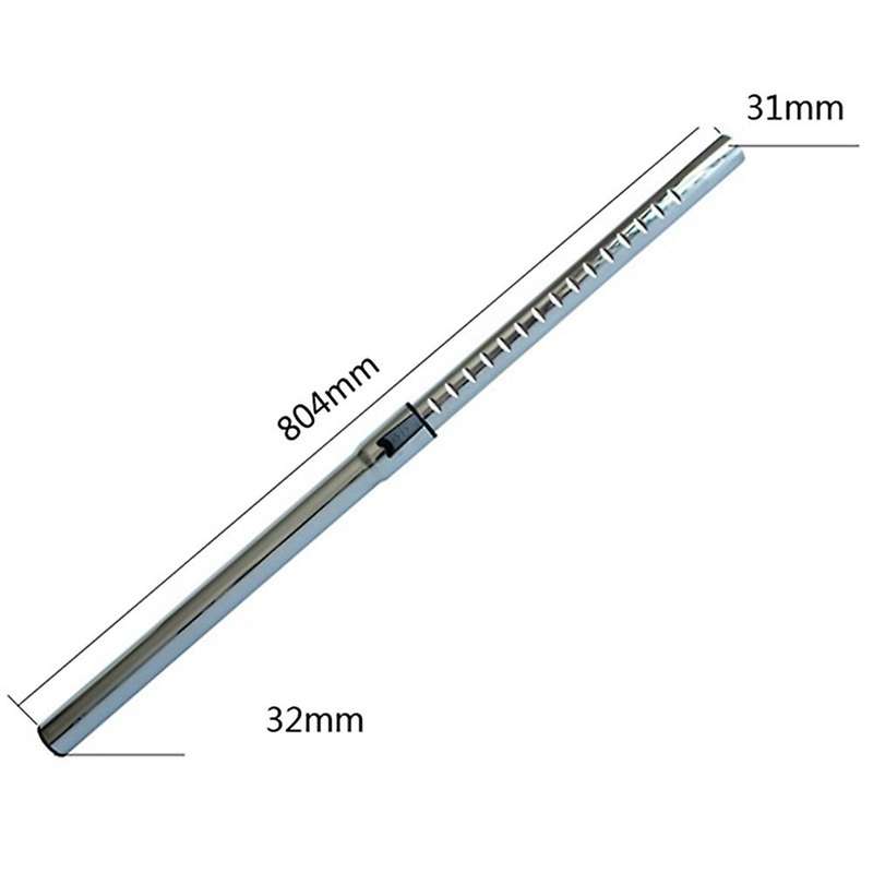 3pc 32mm Metal Extension Pipe Telescopic Tube Hose for Philps