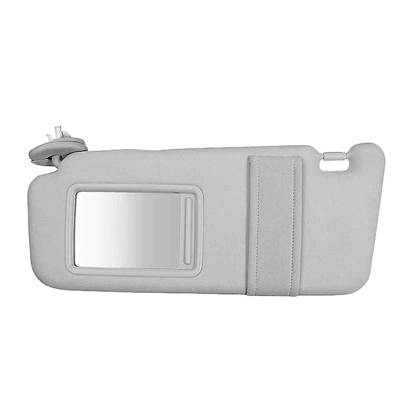 For Toyota Venza Driver Left Side Grey Sun Visor with Mirror