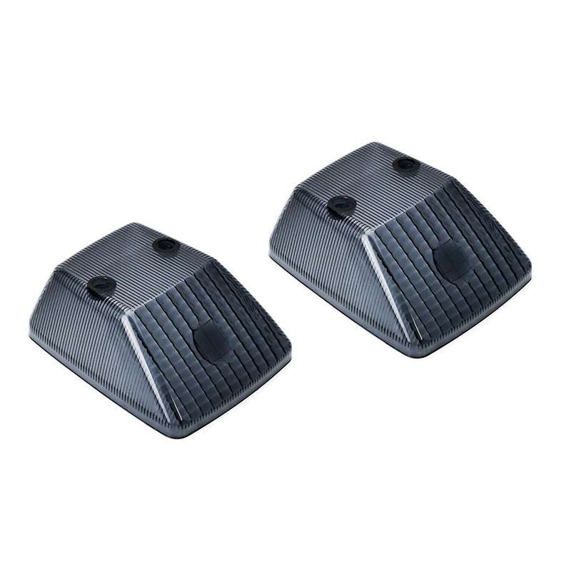 4x Gloss Black Front Turn Signal Lamp Lenses for Mercedes Benz W463