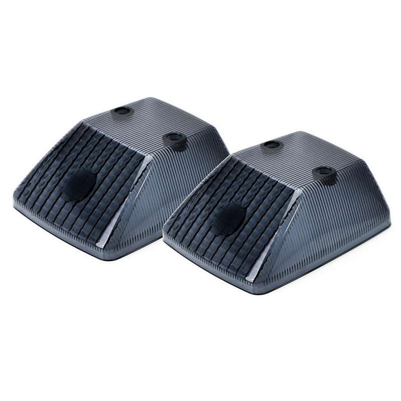 4x Gloss Black Front Turn Signal Lamp Lenses for Mercedes Benz W463
