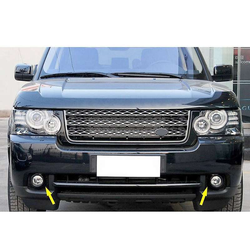 Pair Left Right Fog Light Cover for Land Rover Range Rover 2010-2012