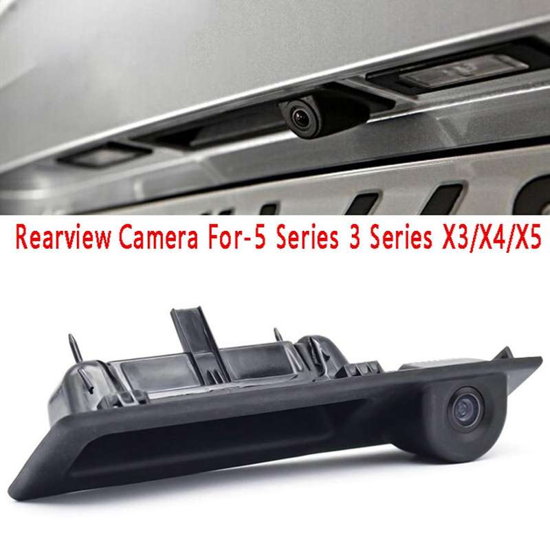 Rearview Image Reverse Handle Tailgate Backup Camera For-bmw X3/x5