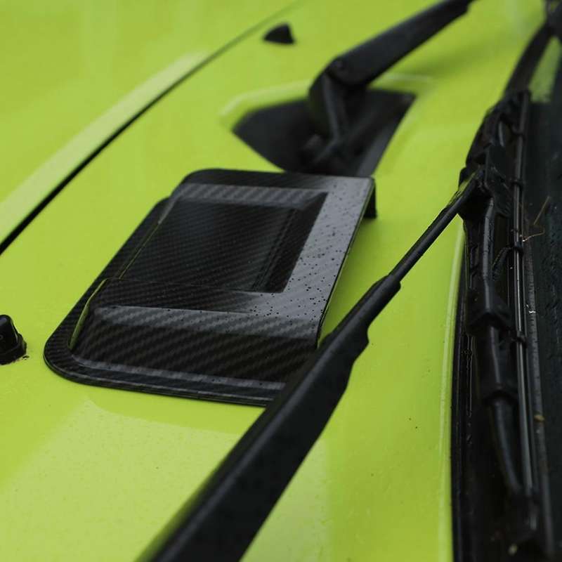 Air Inlet Outlet Vent Intake Cover for Suzuki Jimny, Abs Carbon Fiber