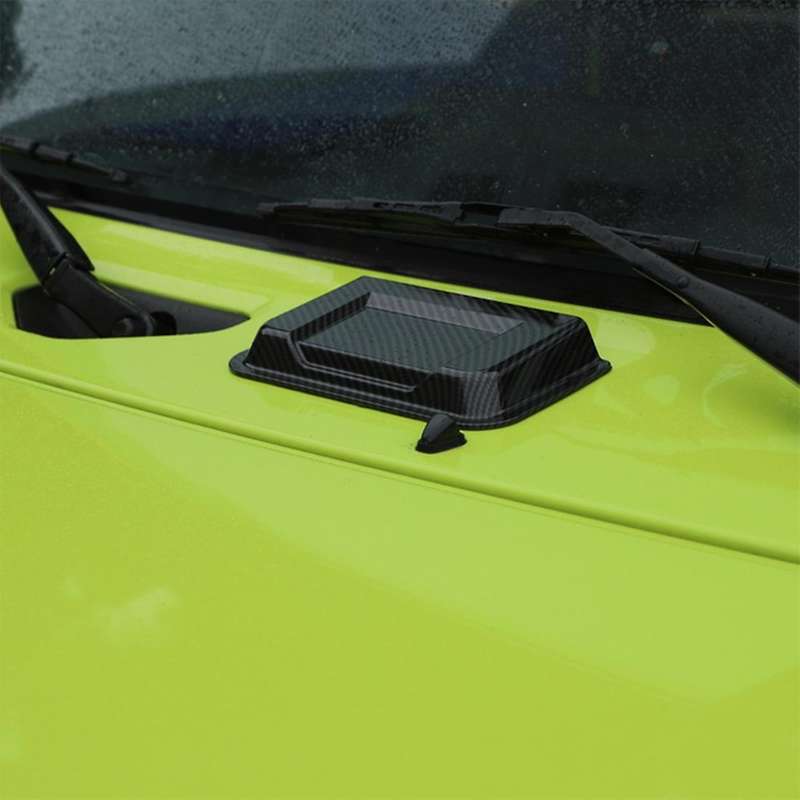 Air Inlet Outlet Vent Intake Cover for Suzuki Jimny, Abs Carbon Fiber