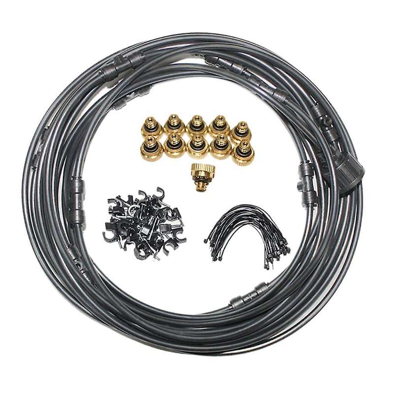 Misting System, Outdoor Misting Cooling System with 59.05 Feet