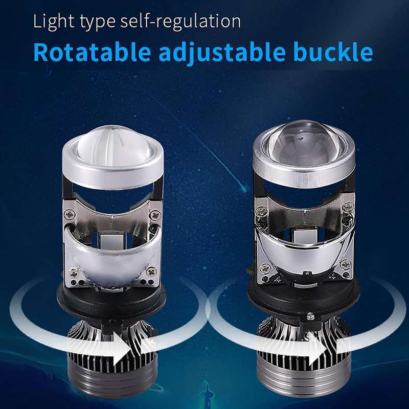 1 Pair H4/9003/hb2 Led Headlight Bulbs for Headlight Retrofits