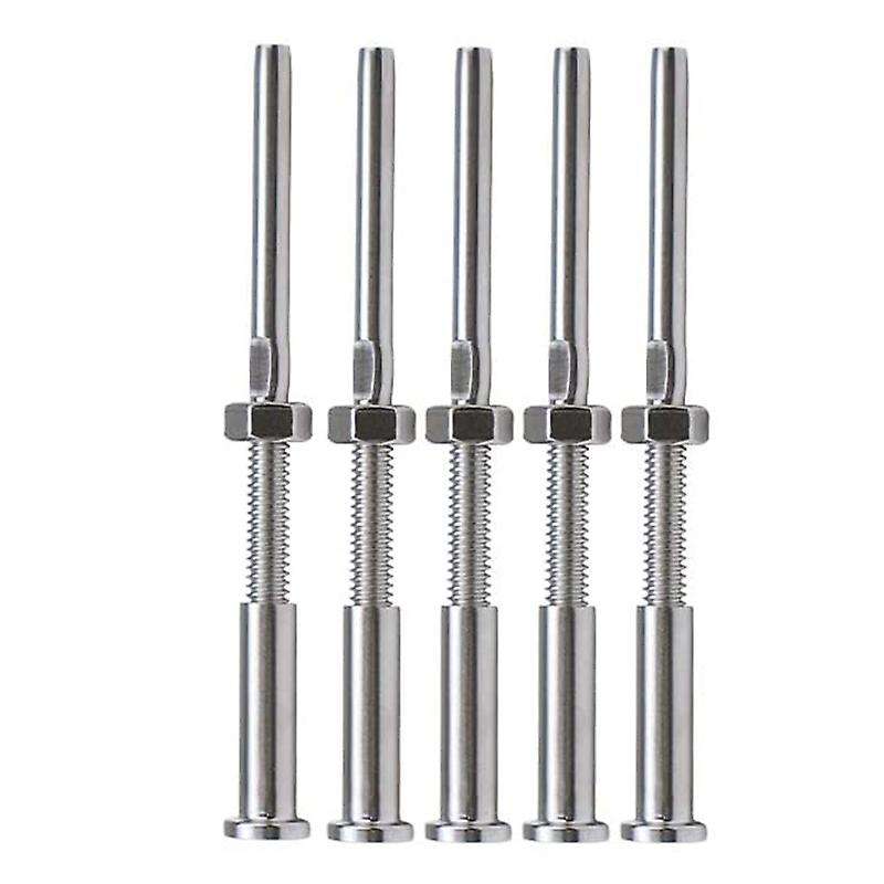 20pcs Invisible Turnbuckle Hand Swage Threaded Stud Tension Hex Head