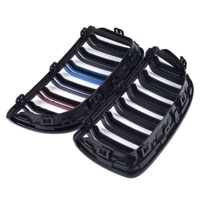 Front Hood Kidney Double Line Grills For-bmw 3 Series E90 E91 05-08