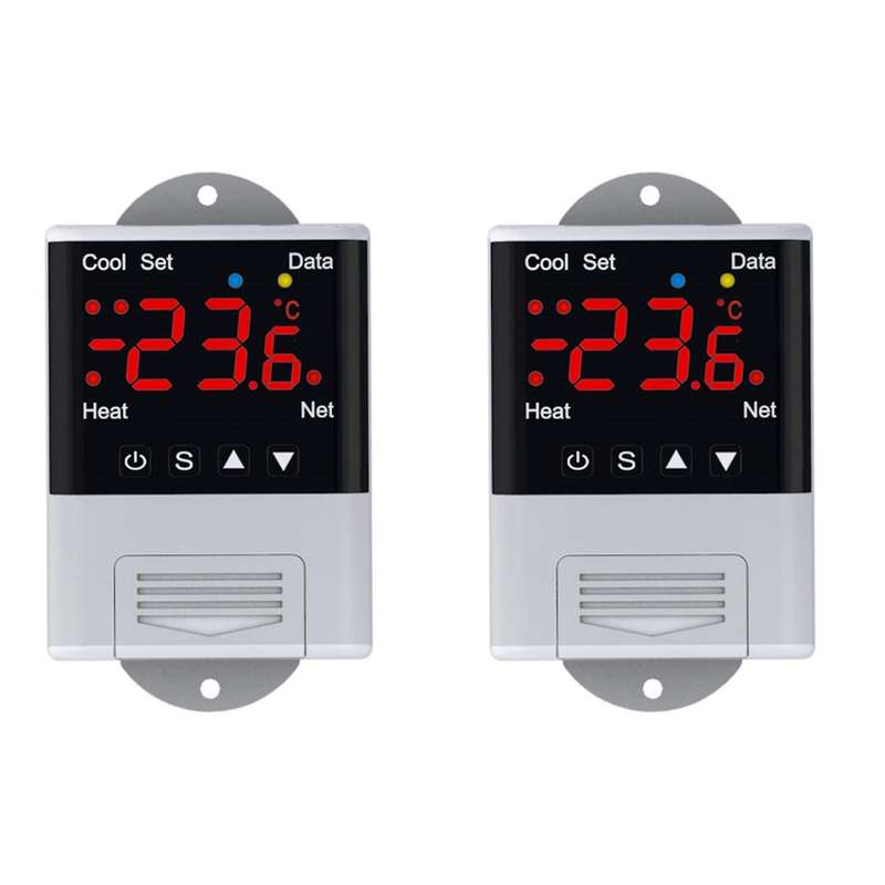 Wireless Wifi Temperature Controller Thermostat Ac110-220v Dtc1201