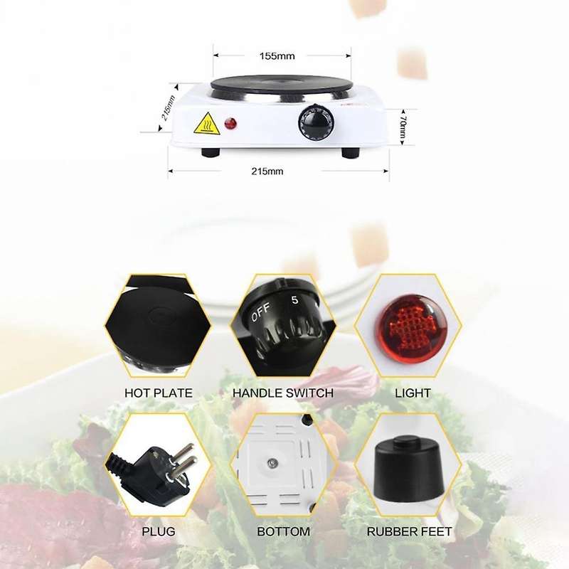 Electric Mini Coffee Heater Milk Tea Mocha Diy Cooking Pot Eu Plug