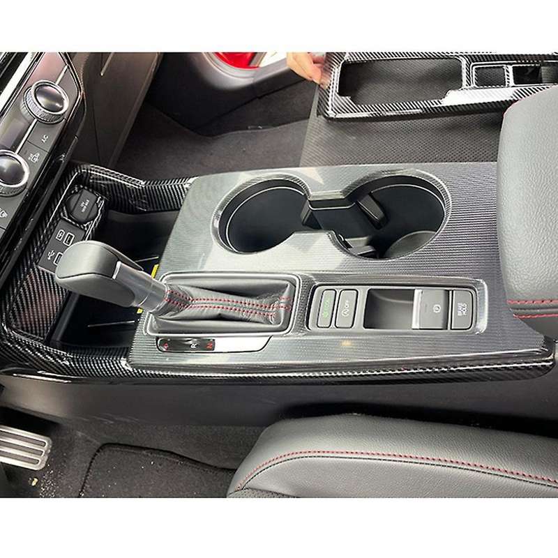2pcs Central Control Gear Frame,automobile Gear Decorative Frame