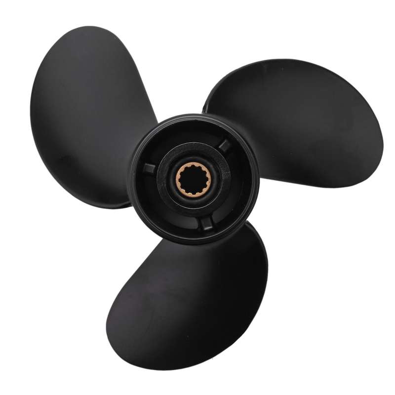 Outboard Propeller Boat for Tohatsu Nissan Aluminum Alloy Black