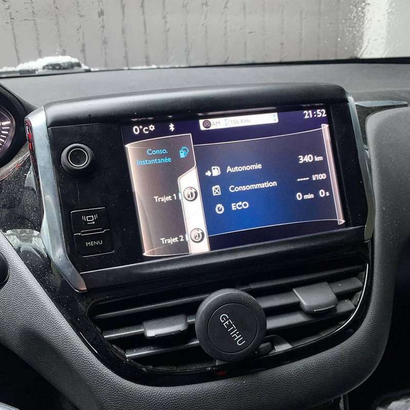 Car 7inch Contact Screen Glass Digitizer Navigation for Peugeot 208
