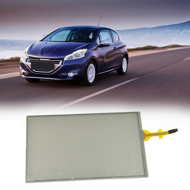 Car 7inch Contact Screen Glass Digitizer Navigation for Peugeot 208