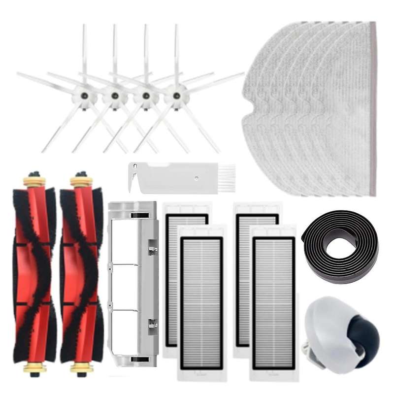 For Xiaomi Roborock S5 Max S6 Mop Cloth Hepa Filter Side / Main Brush