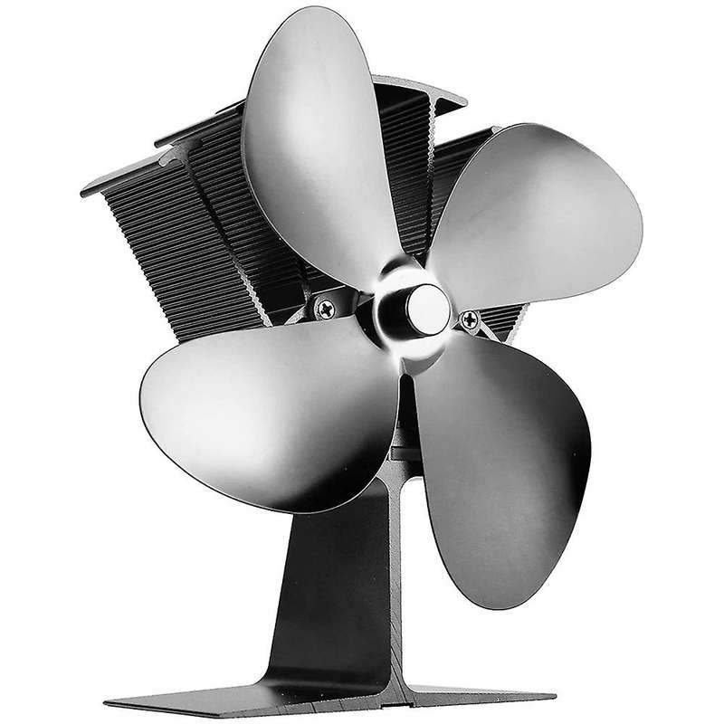 Heat Powered Stove Fan for Wood,104 Fahrenheitf/40 Celsius Fast