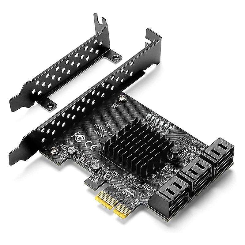 Pcie Sata Card, 6 Port, Sata Controller Expansion Card