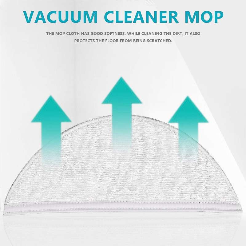 10pcs Mop Cloth for Xiaomi Lydsto R1 Vacuum Cleaner for Remove Dust