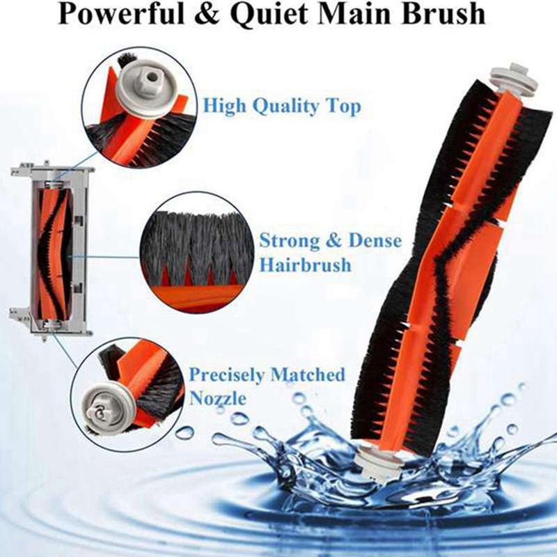 For Mijia 1c 1t Stytj01zhm Vacuum Cleaner Main Brush Hepa Filter