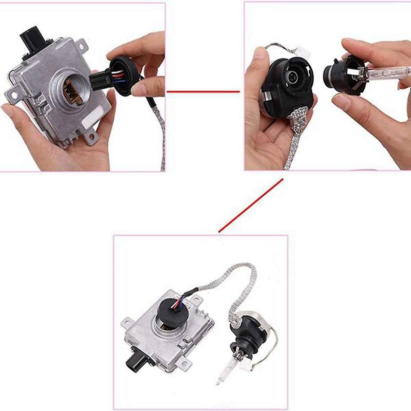 Headlight Ballast with Igniter and D2s Bulb for W3t19371 W3t16271