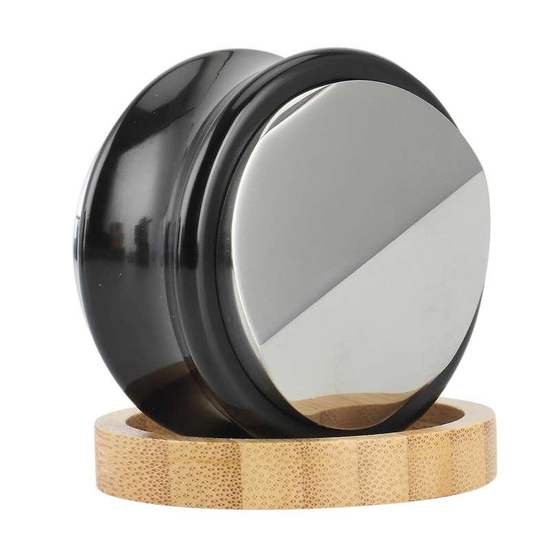 Coffee Distributor & Tamper, Dual Head Coffee Leveler Fits, 53.3mm
